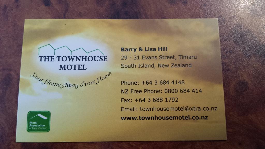 Townhouse Motel Timaru Exterior foto